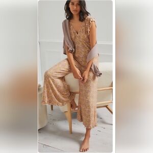 Anthropologie Matilda Ruffled Jumpsuit